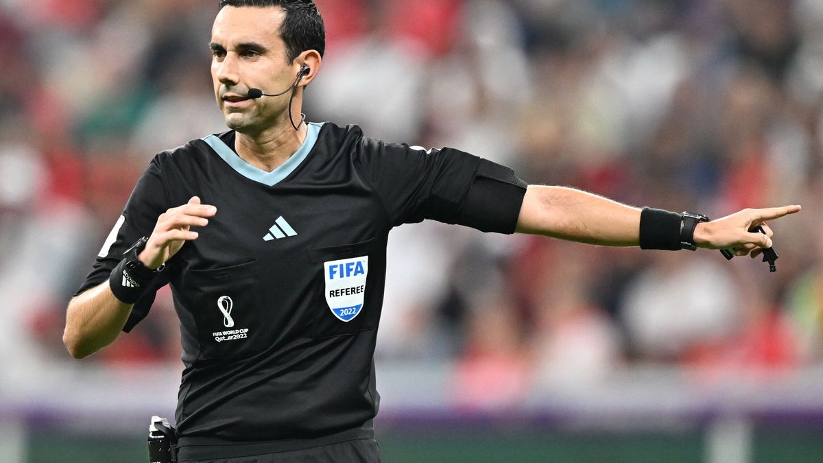 Quién es el árbitro de la semifinal del Mundial entre Francia y Marruecos