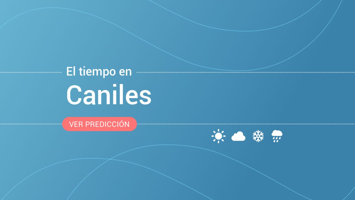 Previsión meteorológica en Caniles: alerta amarilla por vientos