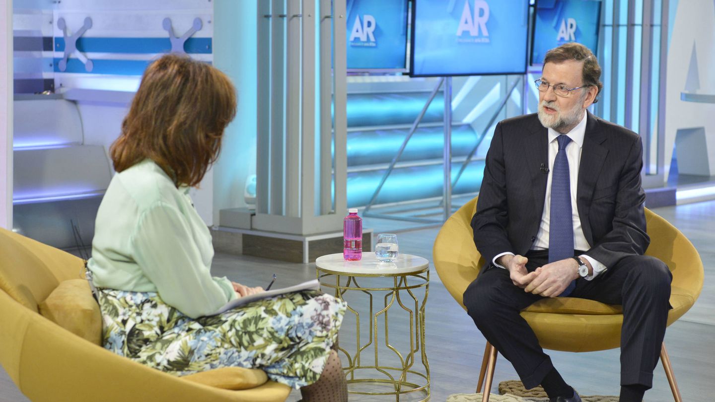 Ana Rosa entrevista a Mariano Rajoy. (Telecinco) 