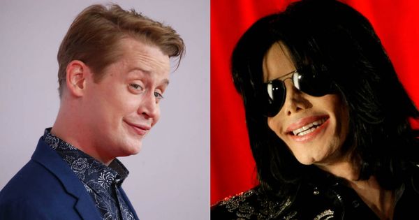 Foto: Macaulay Culkin y Michael Jackson. (Reuters)
