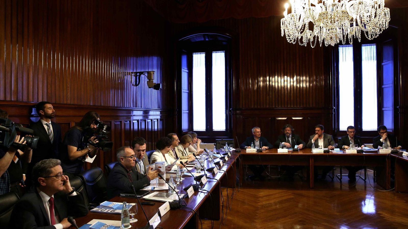 Foto: La CUP se ausentó de la reunión parlamentaria en la que se presentaron los Presupuestos de la Generalitat. (EFE)