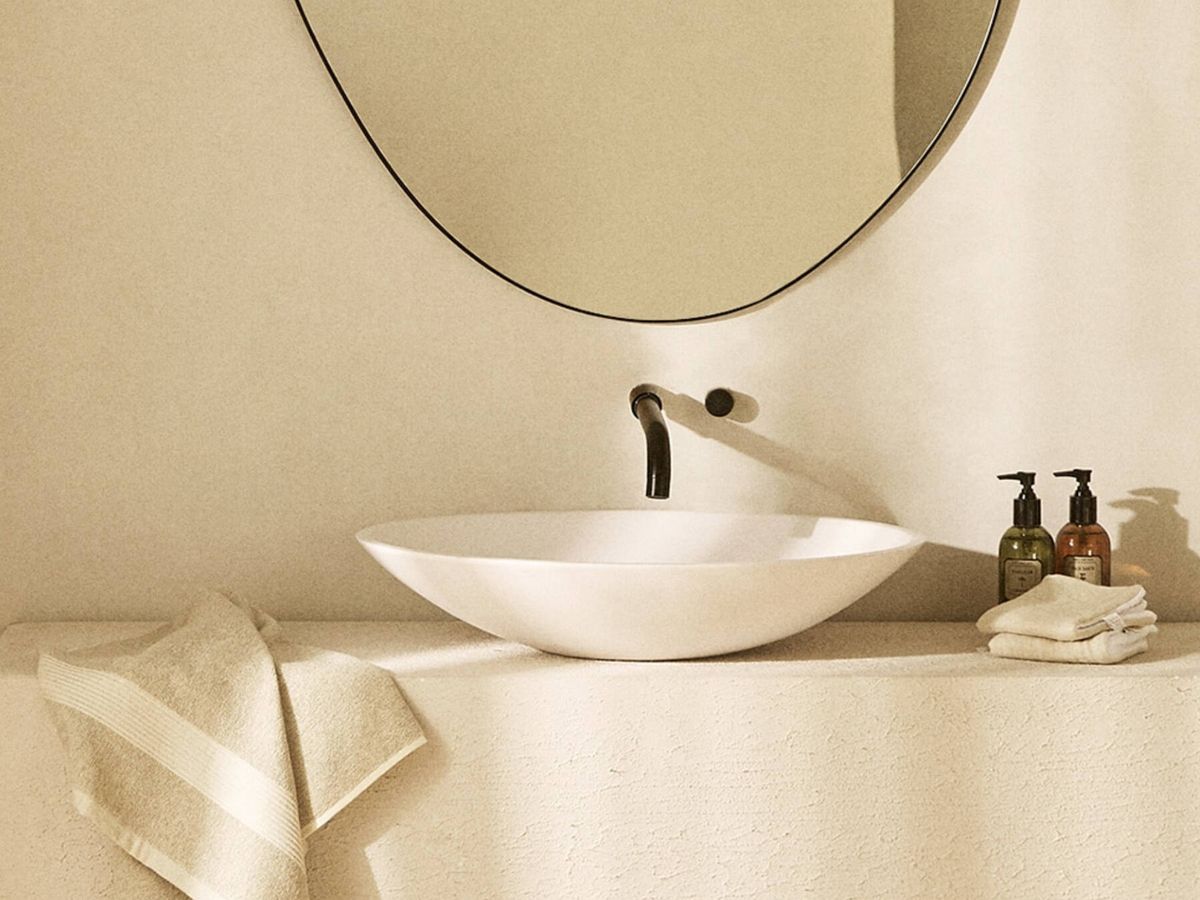 Foto: Soluciones de decoración para un baño pequeño. (Cortesía/Zara Home)