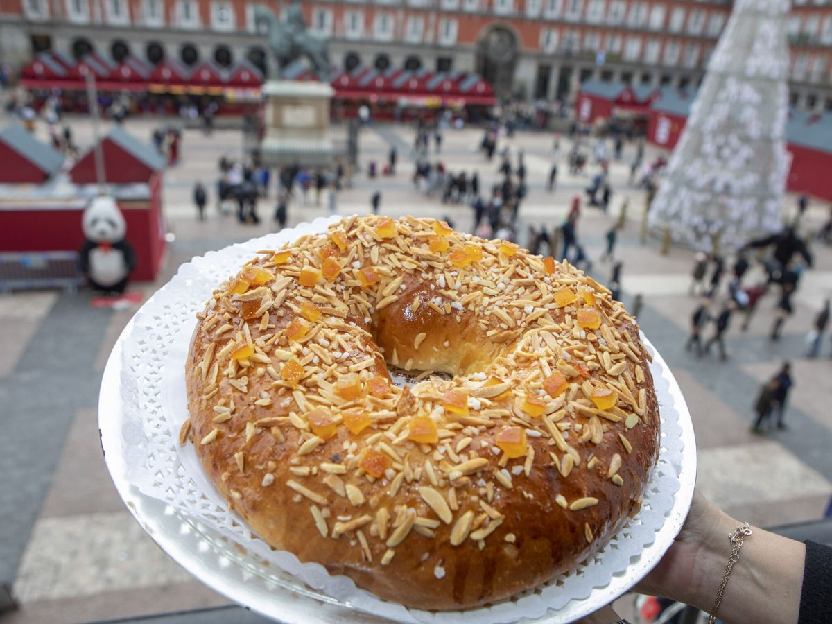Foto: El mejor roscón de Reyes de este año en Madrid es el de la pastelería Panod. (EFE) 