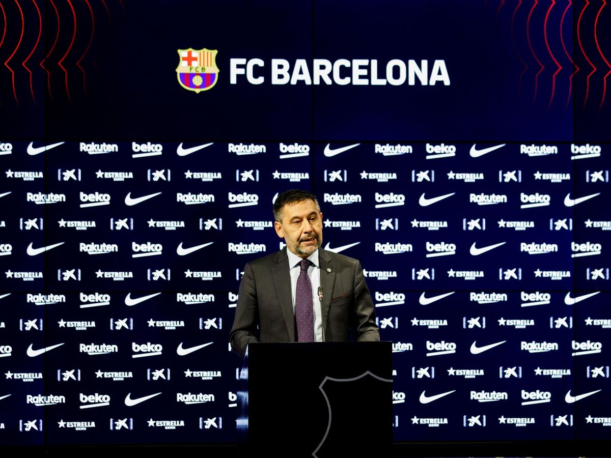 Foto: El ya expresidente del FC Barcelona Josep Maria Bartomeu. (EFE)