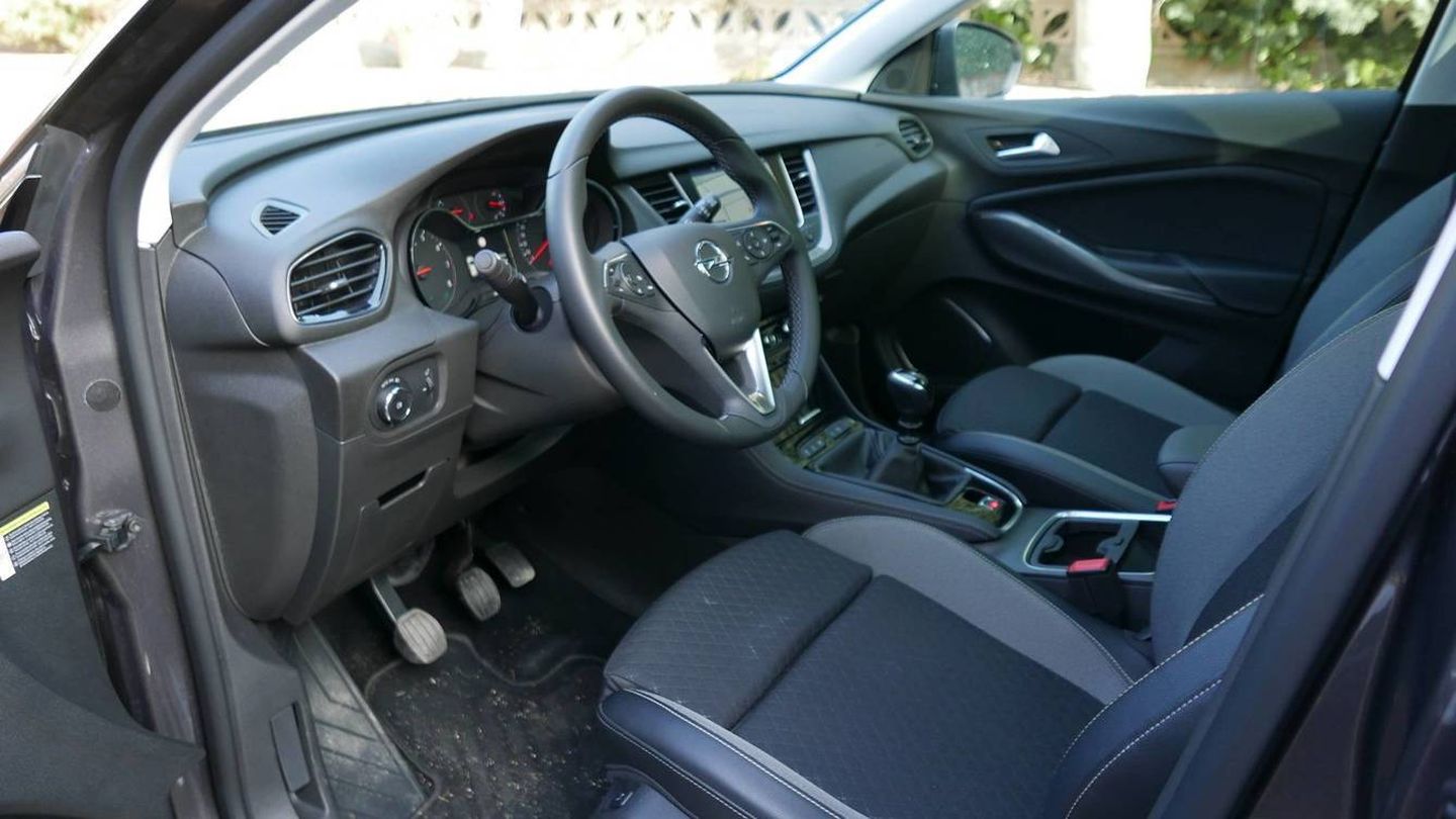 Interior del Opel Grandland X.