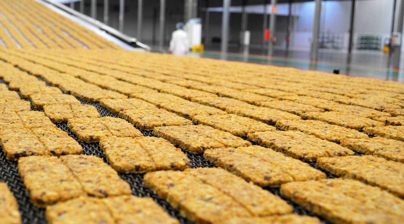 Fabricación de galletas en Aguilar de Campoo.