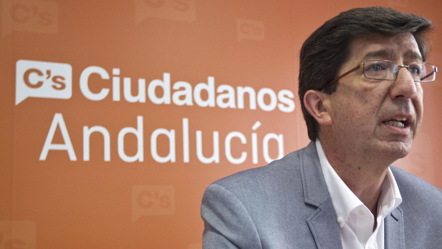 Juan Marín, líder de Ciudadanos en Andalucía. (EFE)