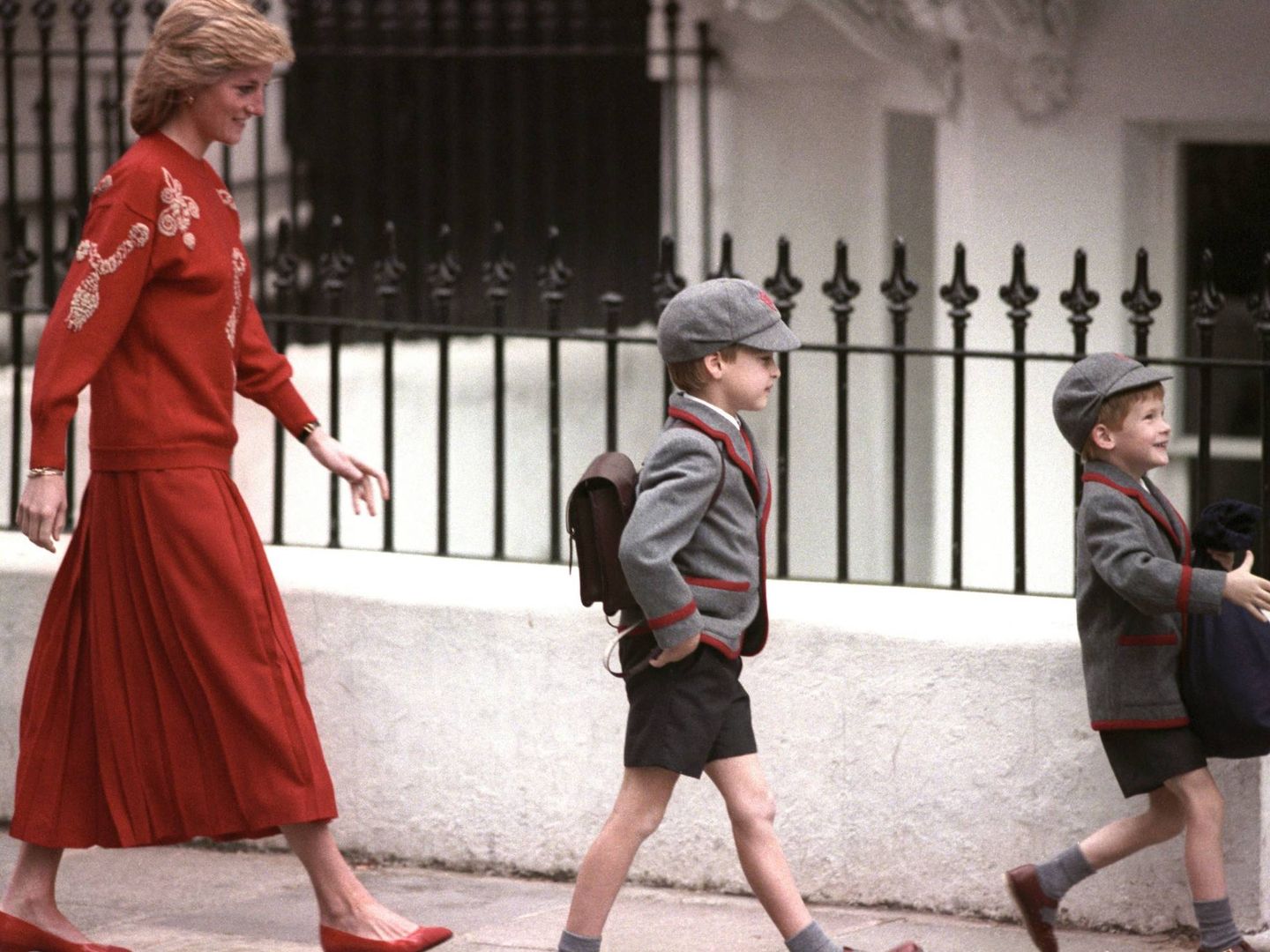 Diana y sus pequeños príncipes. (Cordon Press)