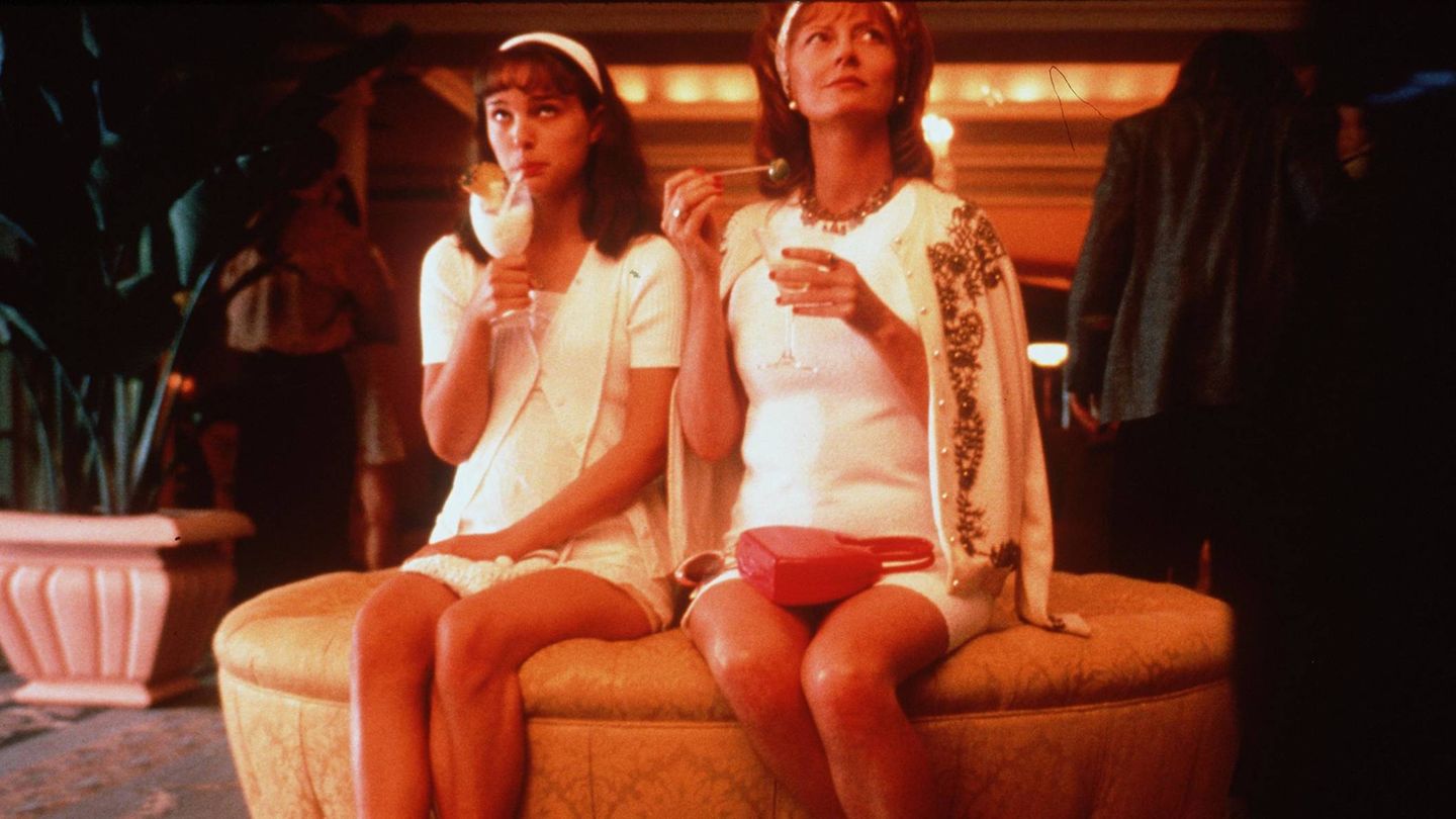 Con Susan Sarandon en la película de 1999 'Anywhere But Here'. (Getty)