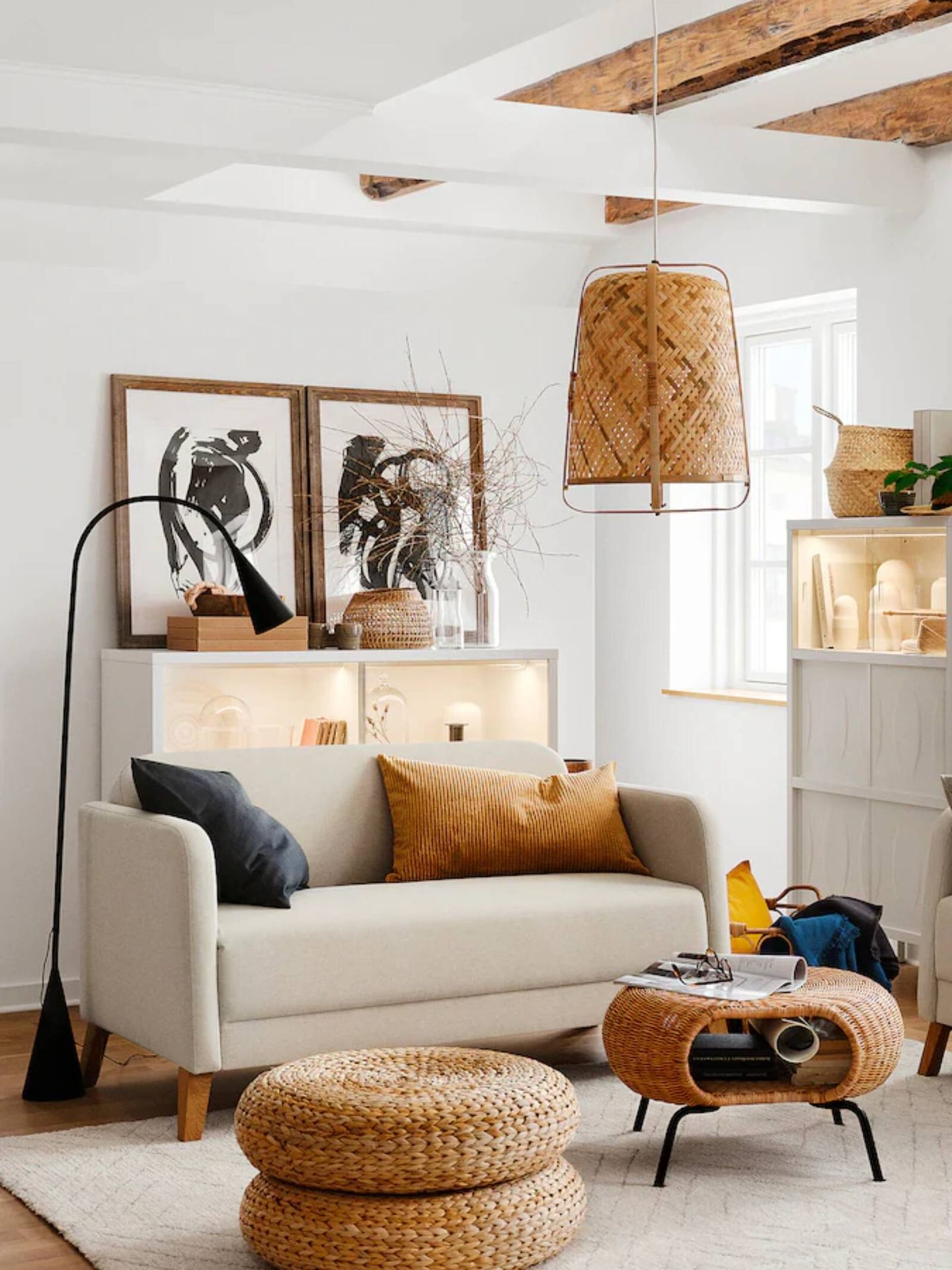 El nuevo sofá de Ikea, el mueble ideal para casas y salones pequeños. (Cortesía)
