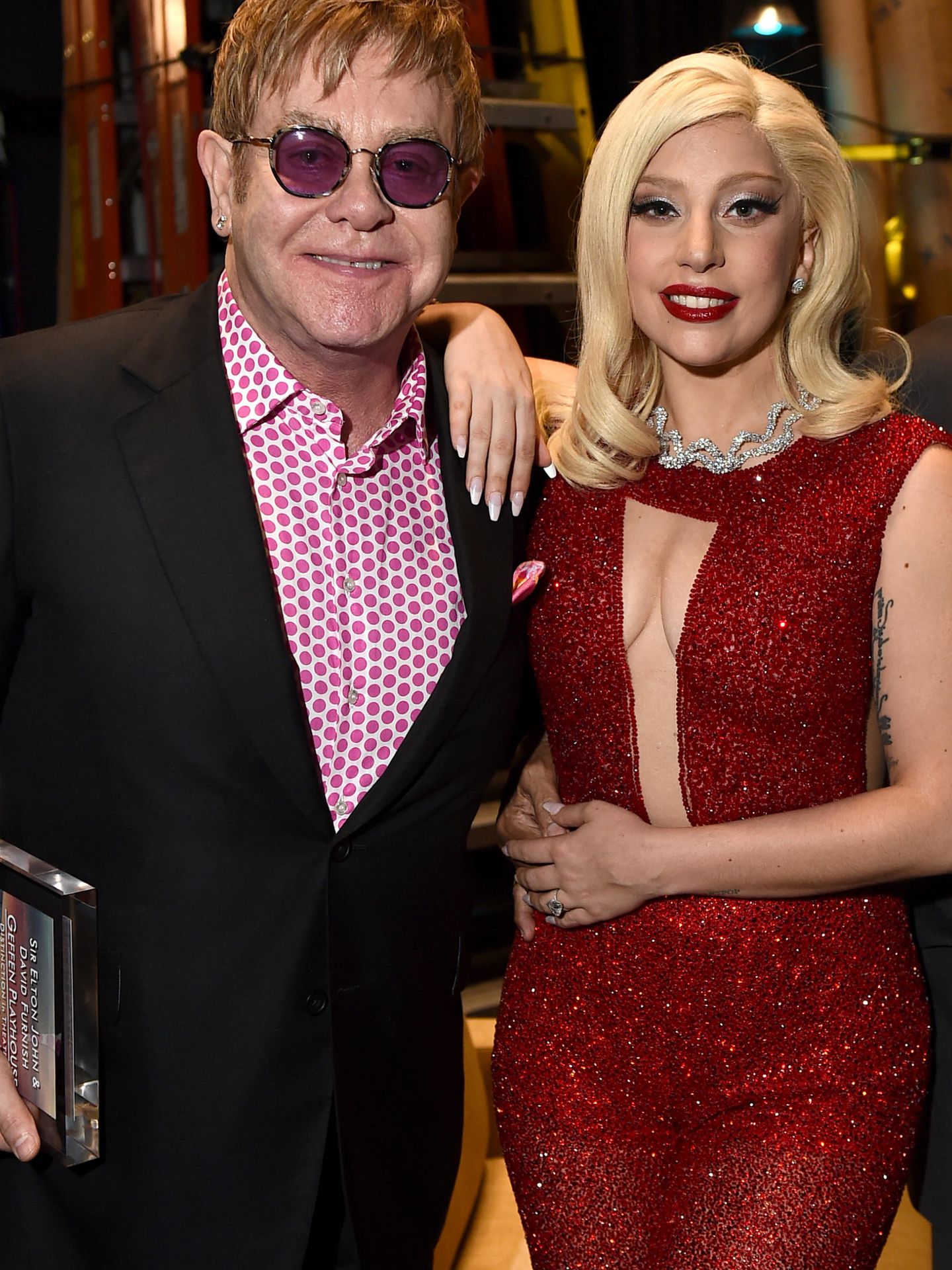 Lady Gaga y Elton John en una imagen de archivo (Gtres)