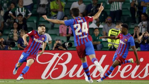 El Barça asalta el Villamarín y confirma su presencia en la próxima Champions (1-2)