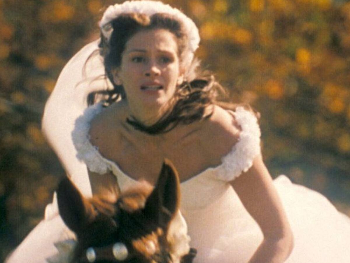 Foto: Un fotograma de la película 'Novia a la fuga' con Julia Roberts. (Paramount)
