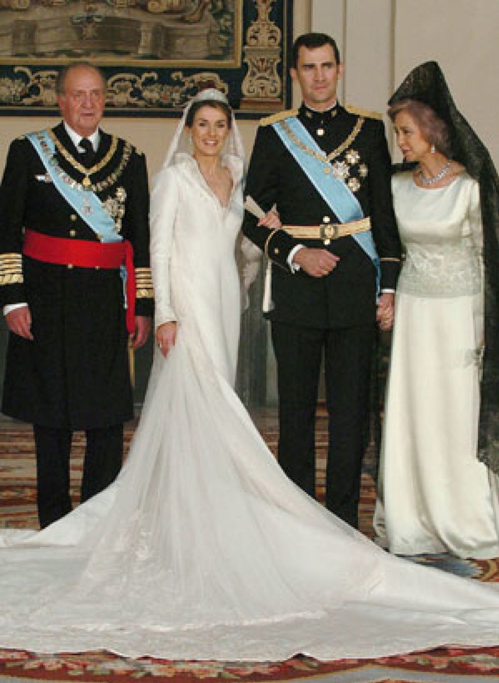 Foto: La Familia Real y el ‘Tercer hombre’