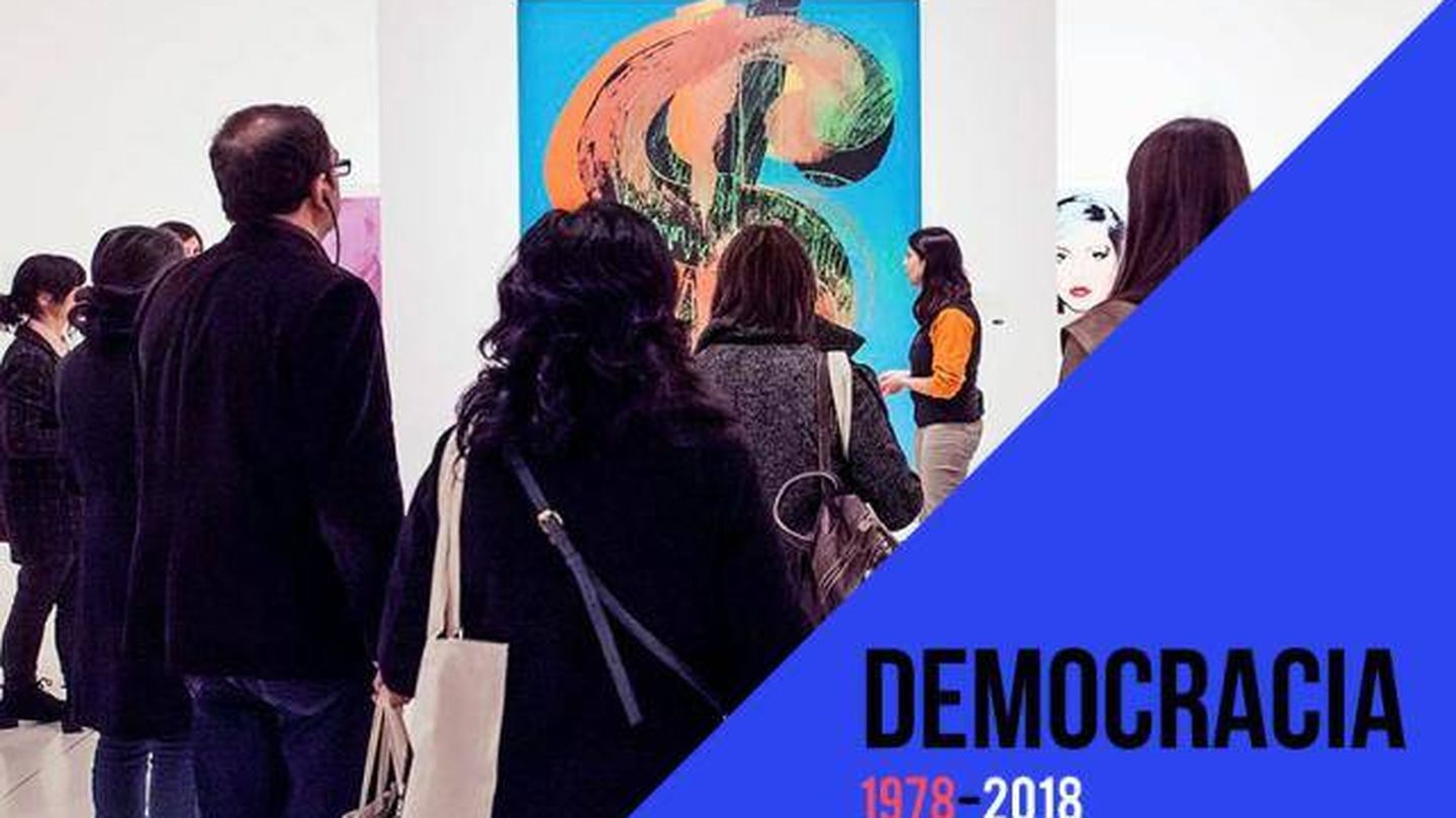 Imagen principal de la exposición 'Democracia 1978-2018'.