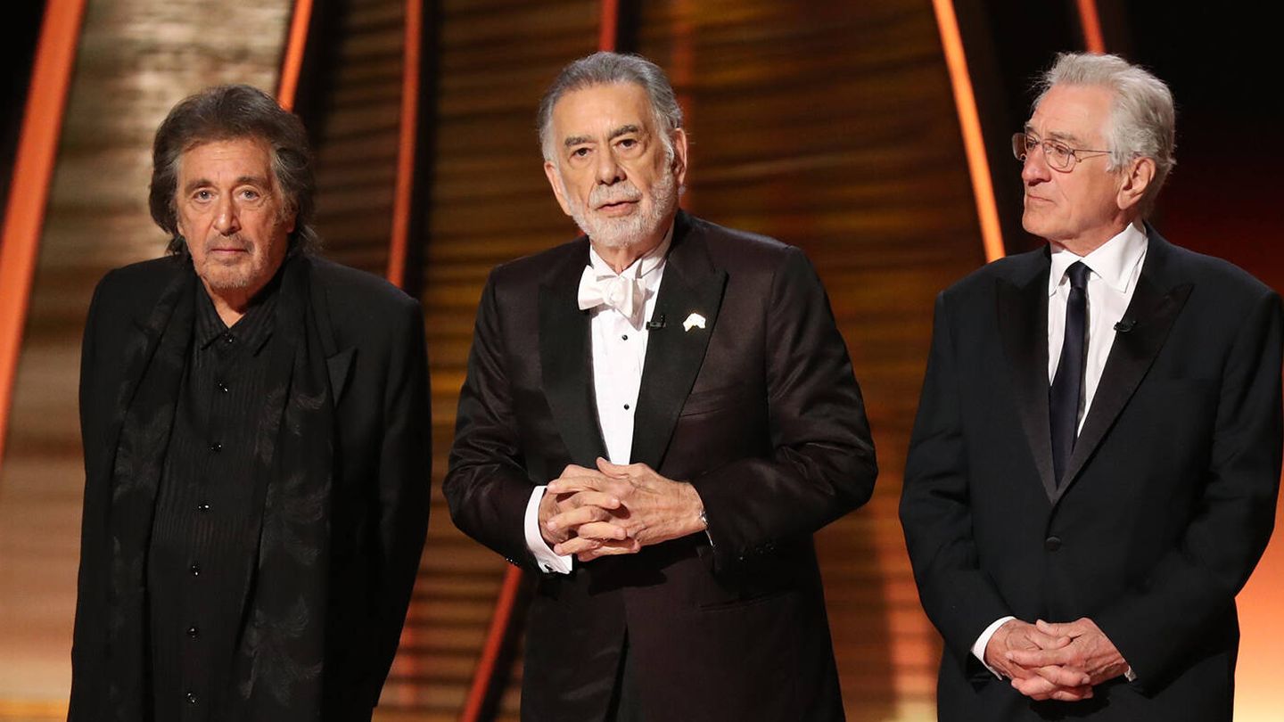 Al Pacino, Coppola y De Niro. (Instagram/@prideofgypsies)