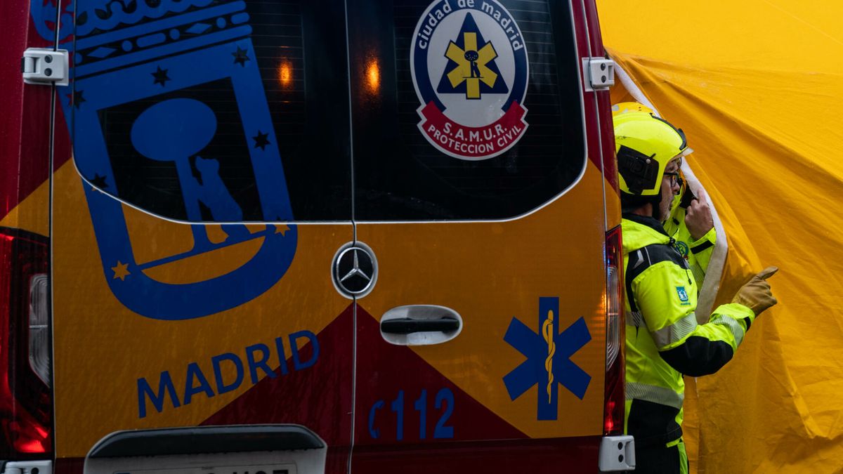 Dos motoristas heridos tras chocar con un VTC en el distrito de Chamartín (Madrid)