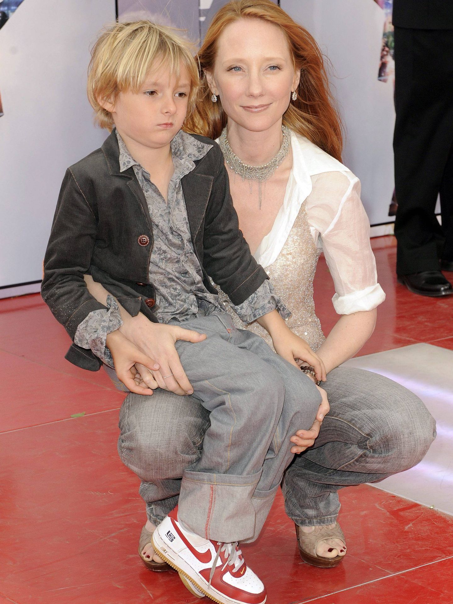 Anne y su hijo Homer, en 2009. (EFE)