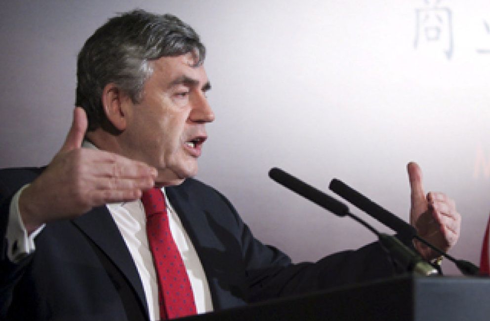 Foto: Gordon Brown planea un nuevo rescate bancario de 560.000 millones de euros