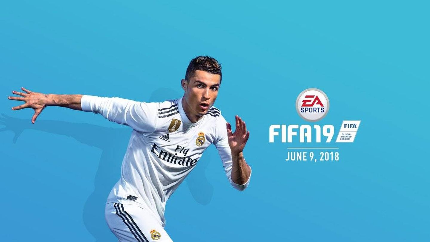 Cristiano Ronaldo, en las imágenes promocionales de FIFA 19. (EA Sports)