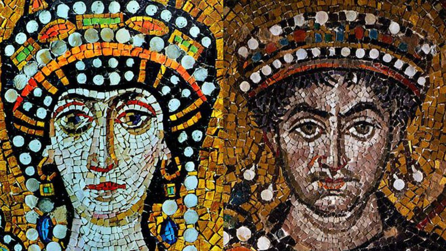 Teodora y Justiniano I el Grande