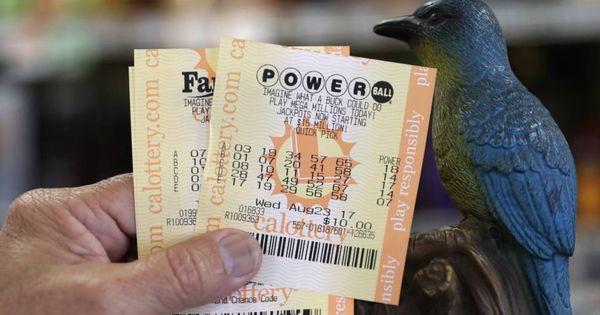 Foto: Un boleto de la Lotería estadoundiense Powerball. (EFE)