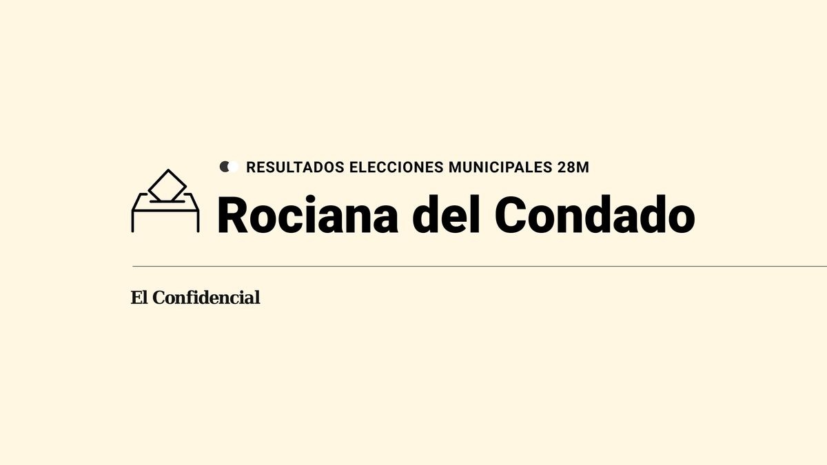 Resultados y ganador en Rociana del Condado durante las elecciones del 28-M, escrutinio en directo
