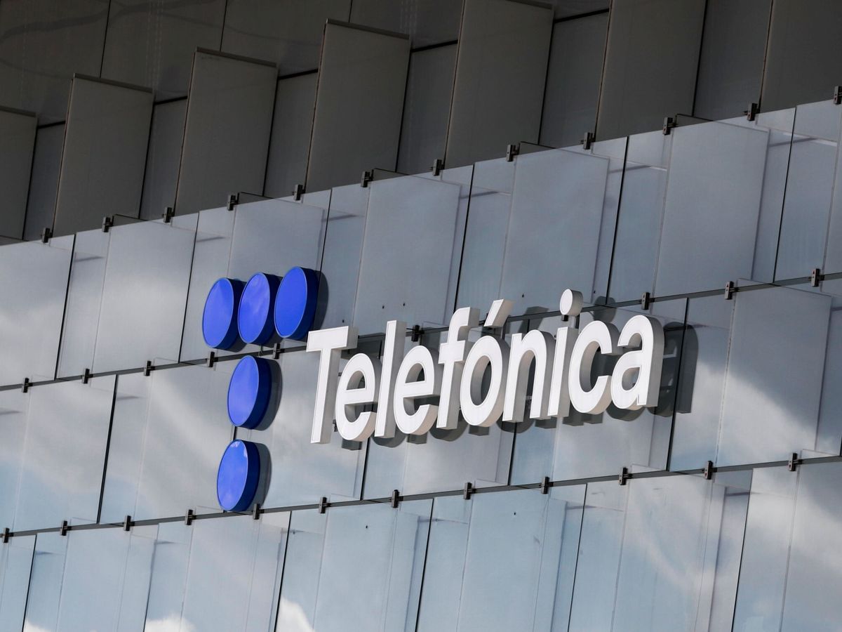 Foto: El logo de Telefónica. (Reuters/Sergio Perez)