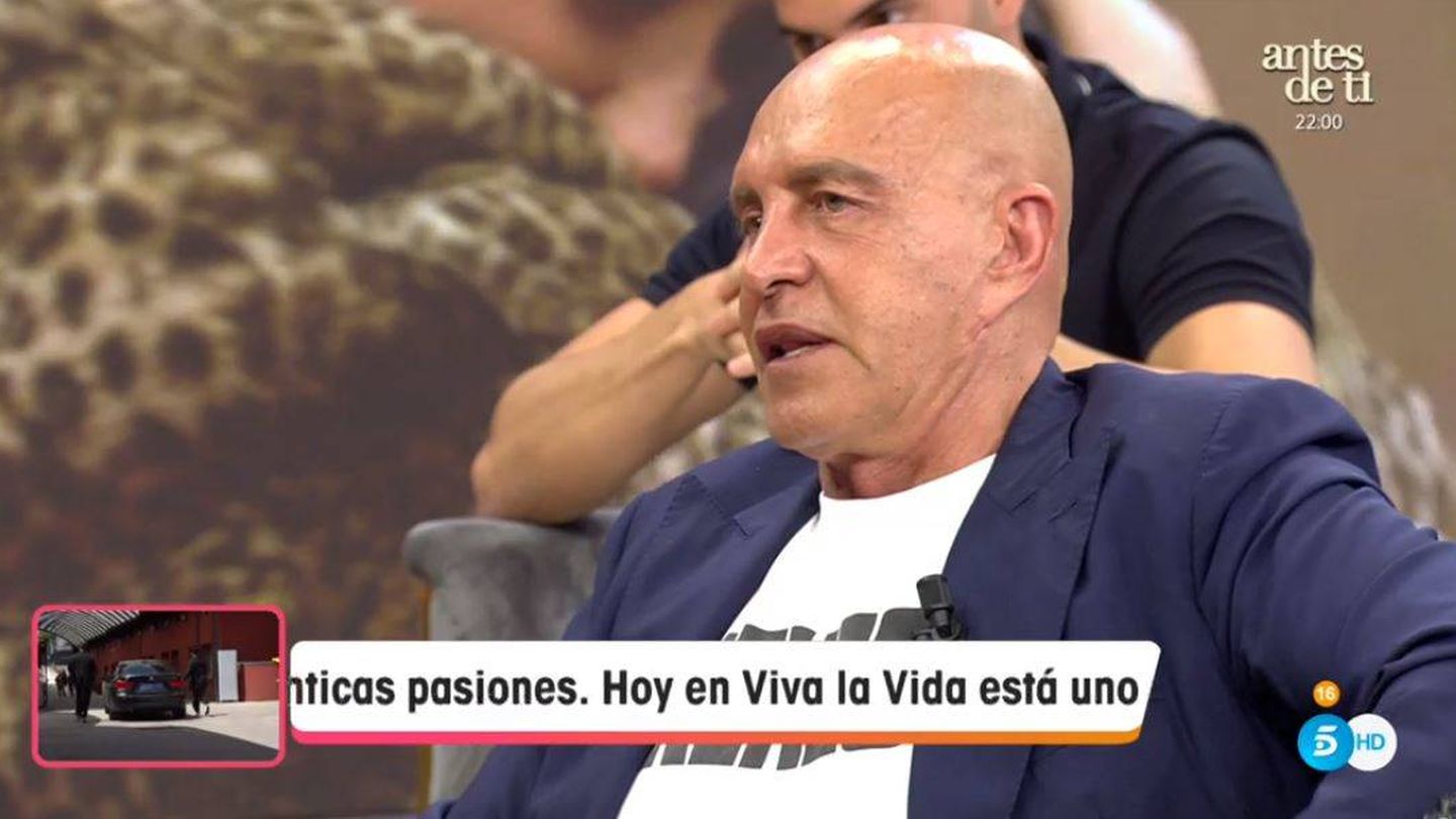 Kiko Matamoros, en 'Viva la vida'. (Mediaset España)