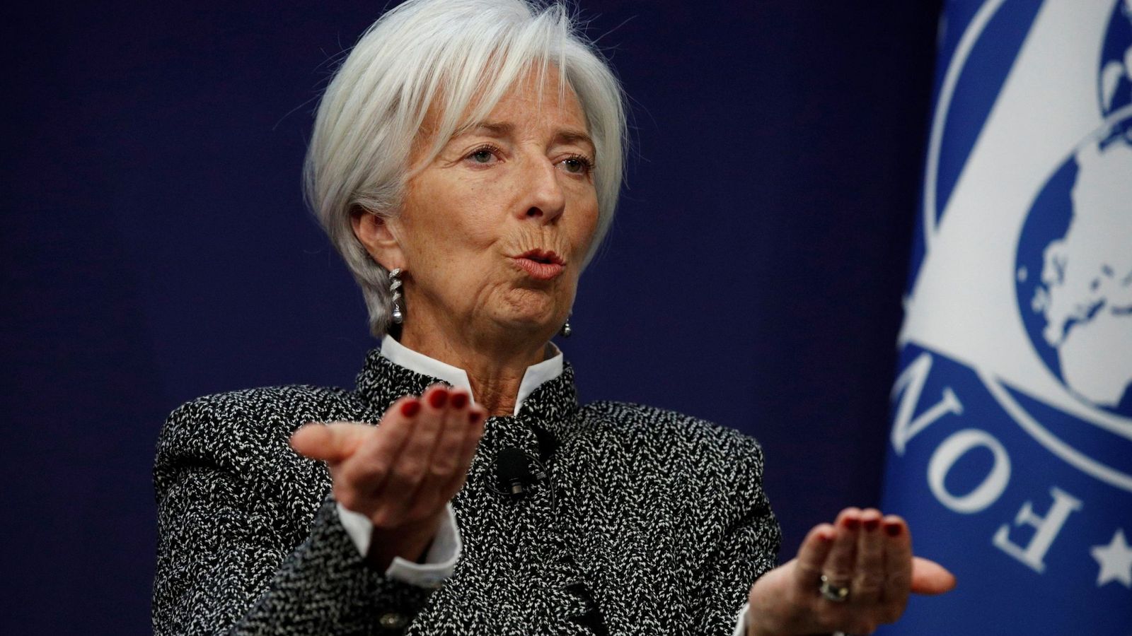 Foto: La directora del Fondo Monetario Internacional, Christine Lagarde (Efe)