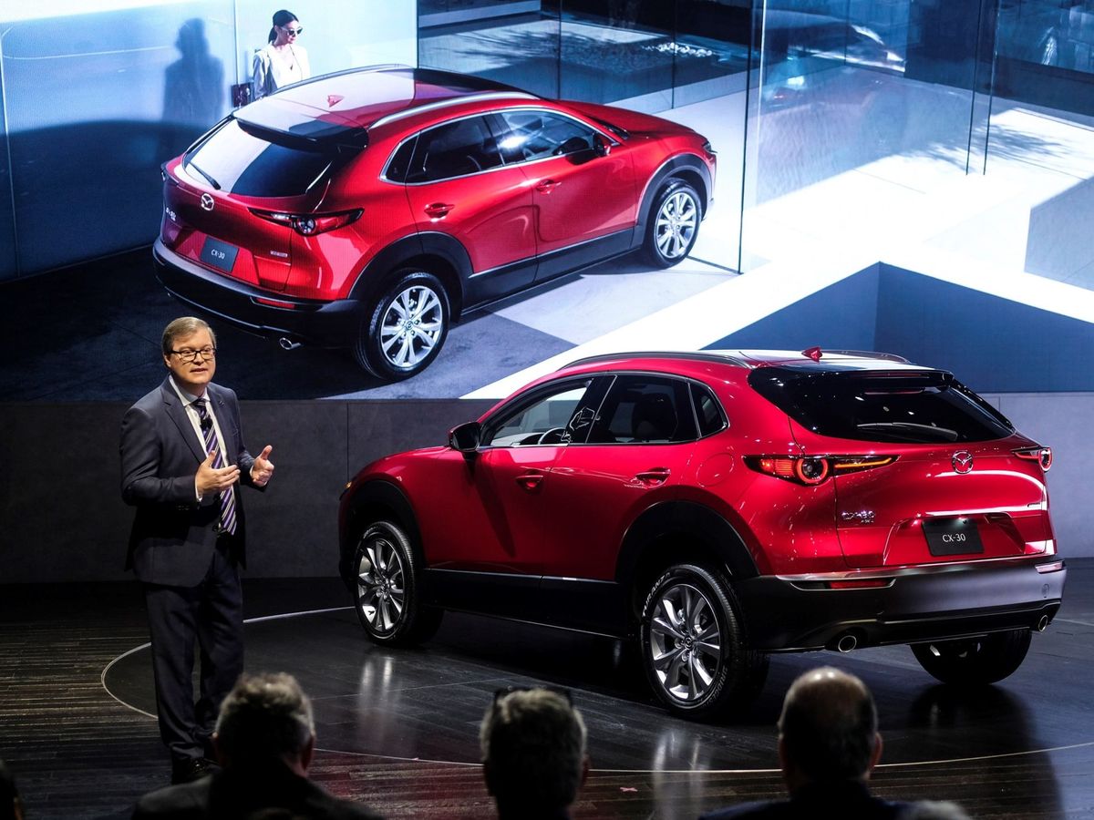 Foto: Presentación del Mazda CX-30 en Los Angeles, en una imagen de archivo. (Reuters)
