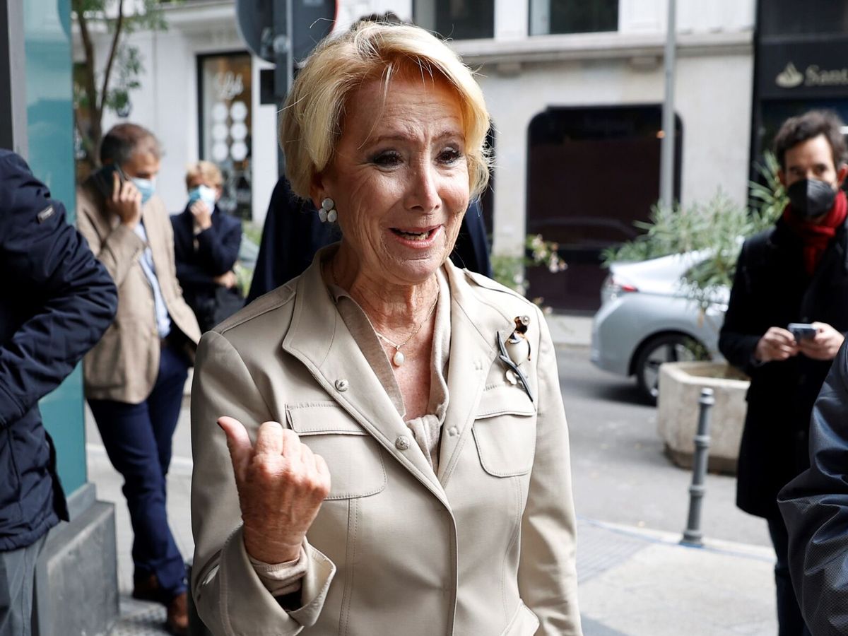 Foto: La expresidenta de la Comunidad de Madrid, Esperanza Aguirre. (Chema Moya/EFE)