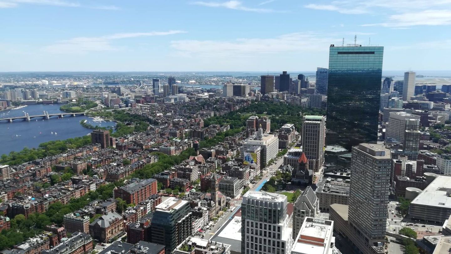 Panorámica de la ciudad desde Prudential Tower.