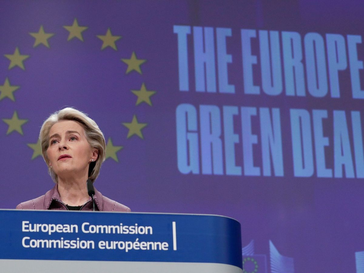 Foto: La presidenta de la Comisión Europea Ursula von der Leyen. (EFE)