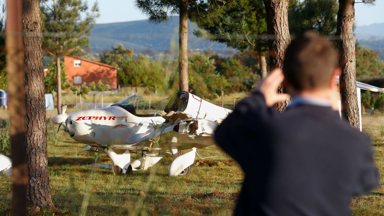 Foto: Accidente de una avioneta hoy en Madrid, noticias de la avioneta estrellada cerca del pantano de San Juan en directo