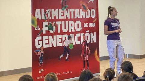 Athenea del Castillo y otros deportistas de élite se unen para promover hábitos saludables en la infancia