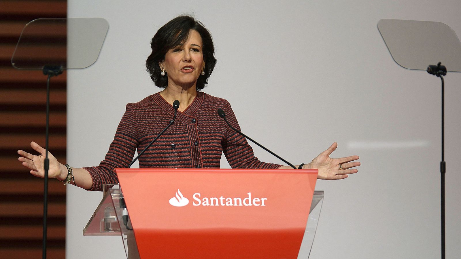 Foto:  La presidenta del Banco Santander, Ana Botín. (EFE)