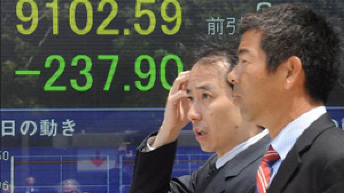 Las bolsas asiáticas siguen la estela de Wall Street y caen con fuerza