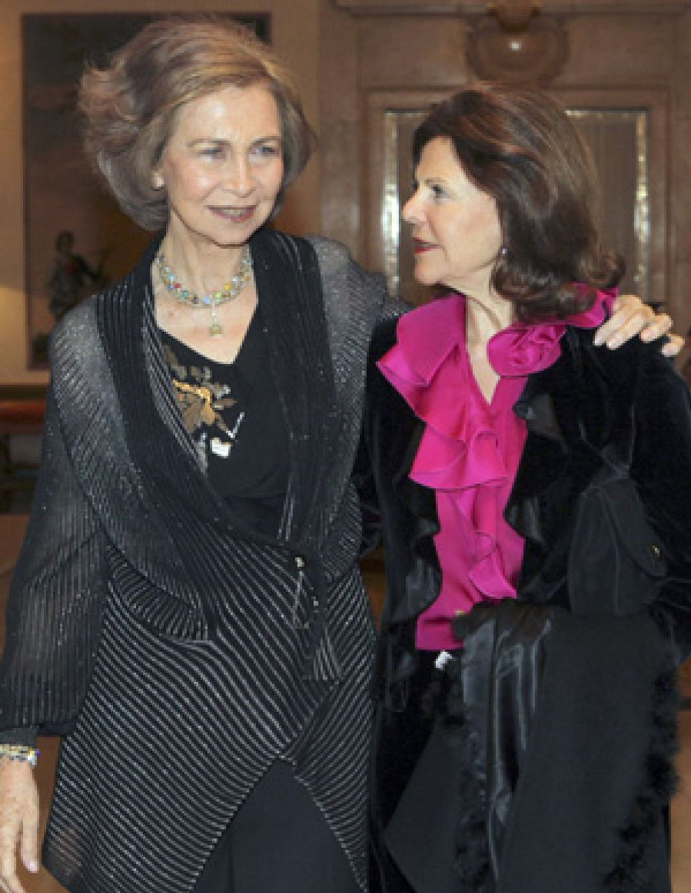 Foto: La Reina Sofía invita a cenar en Zarzuela a Silvia de Suecia