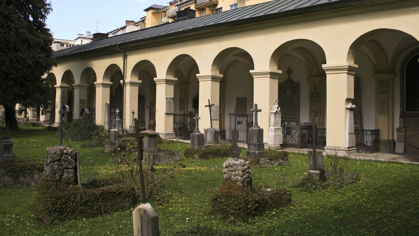 Cementerio de la iglesia de San Sebastián, en Salzsburgo