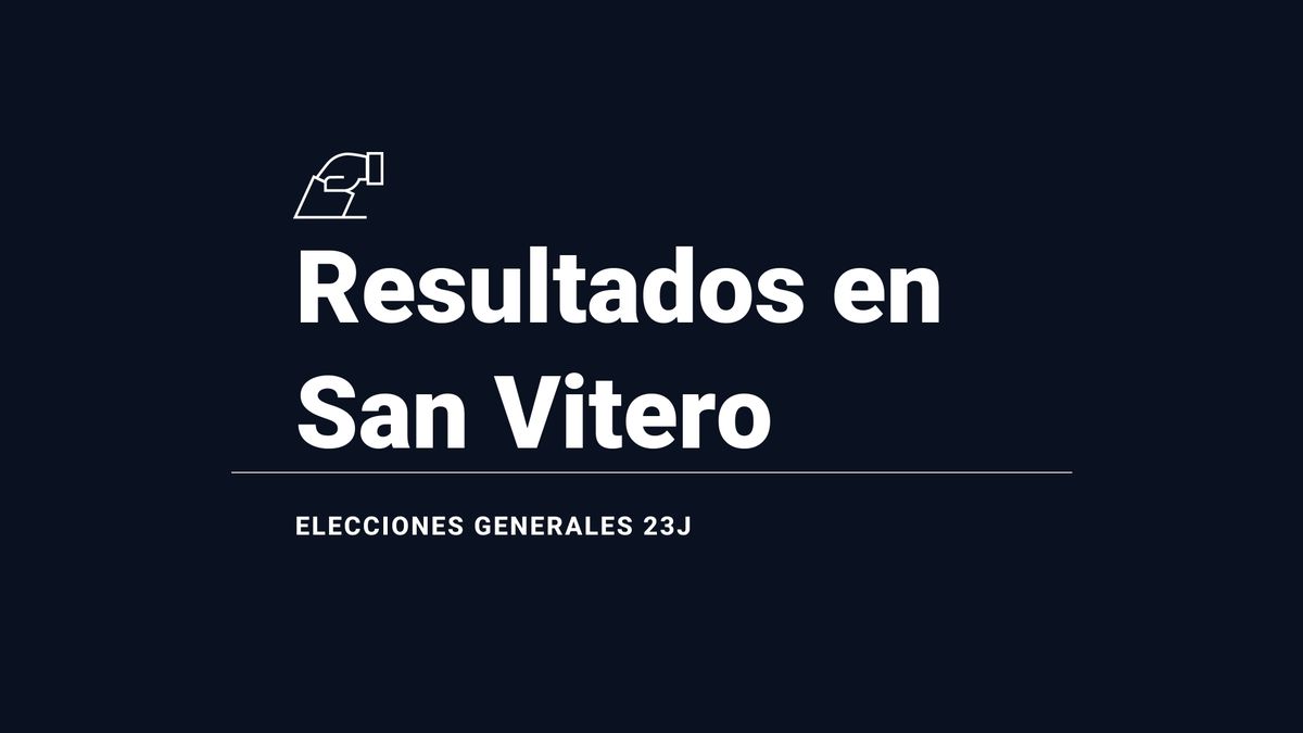 Resultados y escrutinio en San Vitero de las elecciones generales 2023, última hora: el PP, el partido más votado