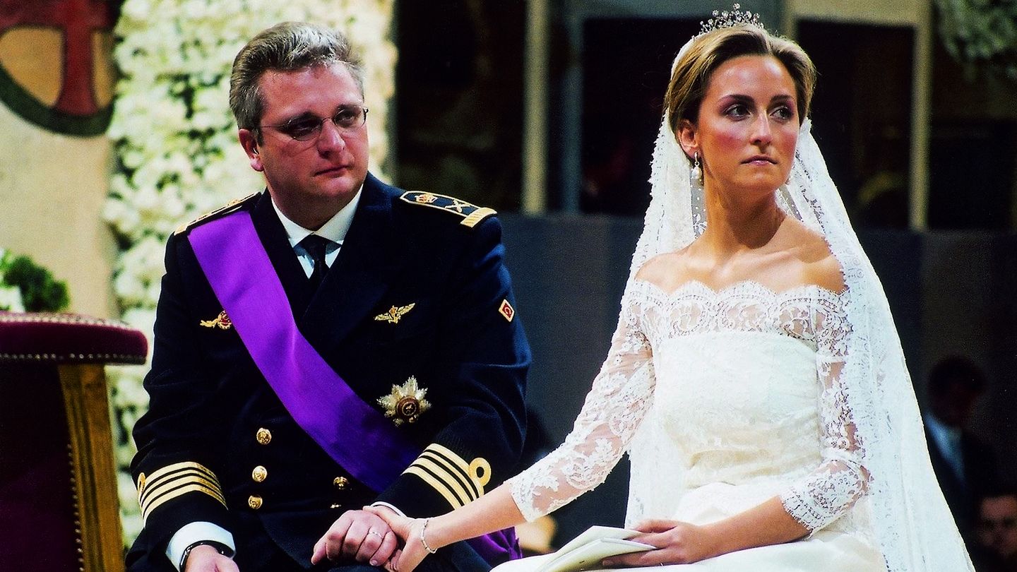 La boda del príncipe Laurent y Claire. (Cordon Press)