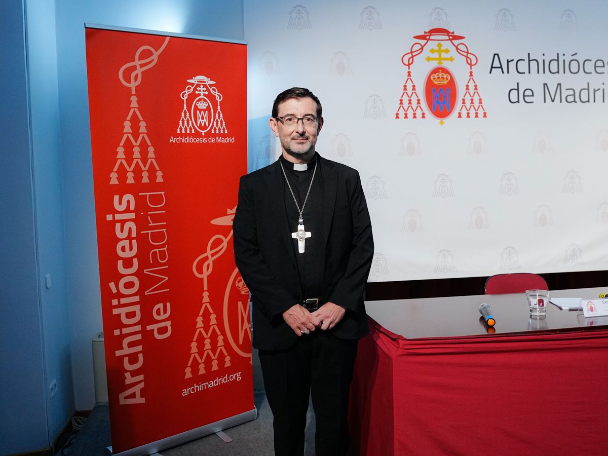Foto: José Cobo, nuevo arzobispo de Madrid. (EFE/Borja Sánchez Trillo)
