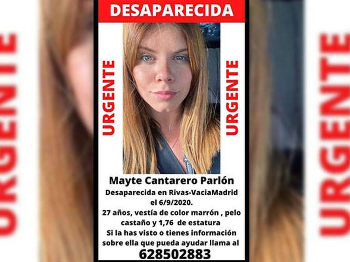 Foto: La joven desaparecida en Rivas Vaciamadrid.