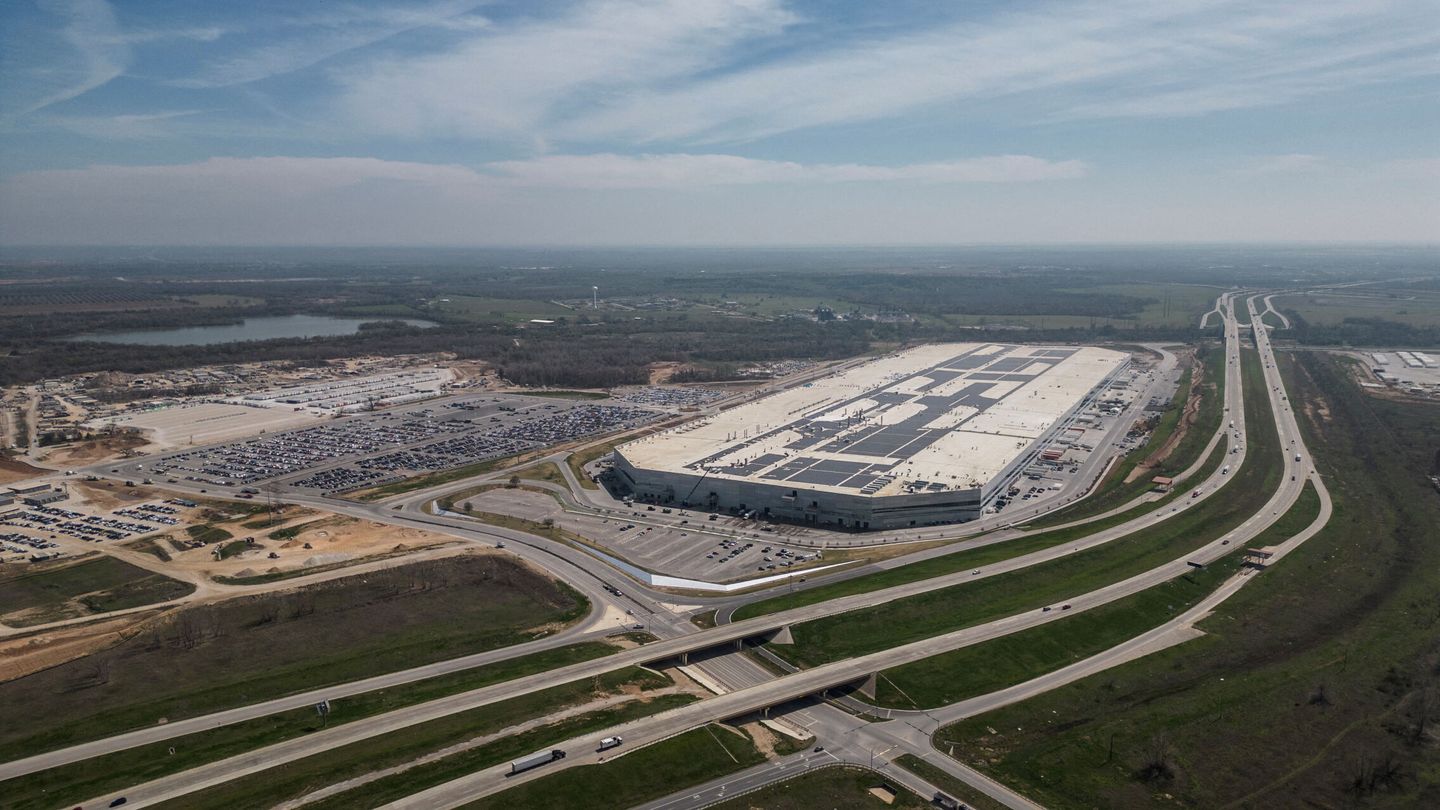 Vista de la Gigafactory de Austin. (Reuters)