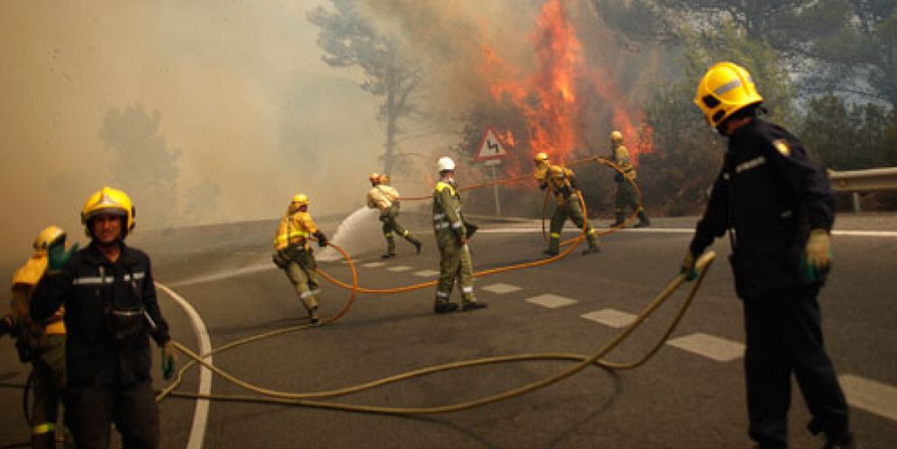 Foto: El incendio de Málaga se cobra su primera víctima mortal