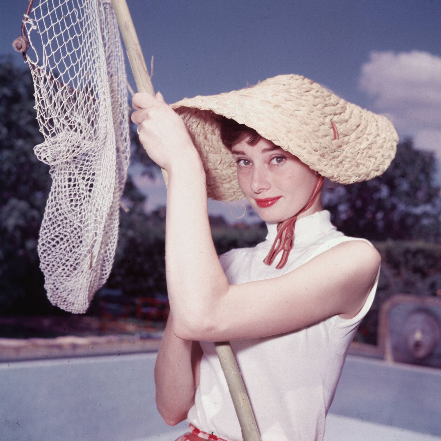 La eternamente joven y bella Audrey Hepburn. (Getty Images)