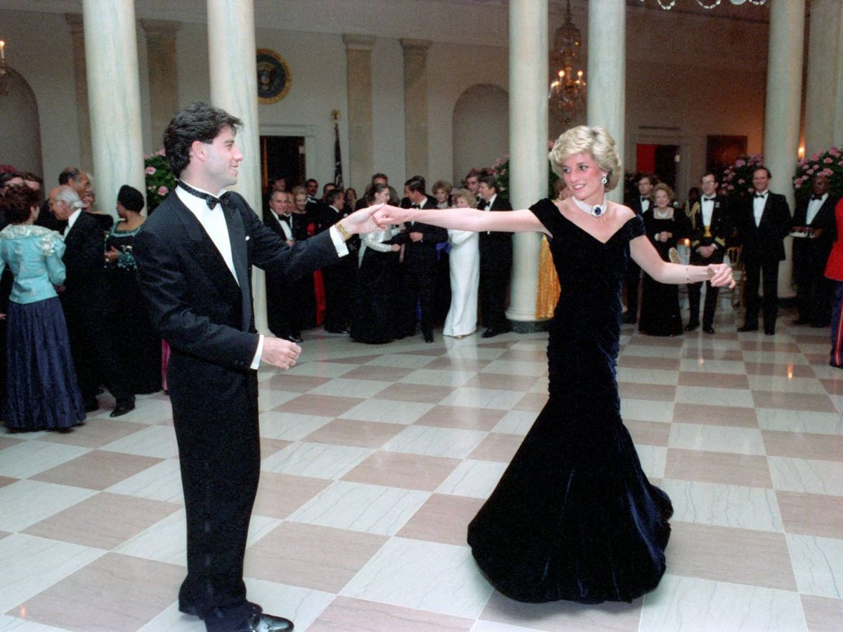 Foto: Travolta y Lady Di, en la Casa Blanca. (Cordon Press)