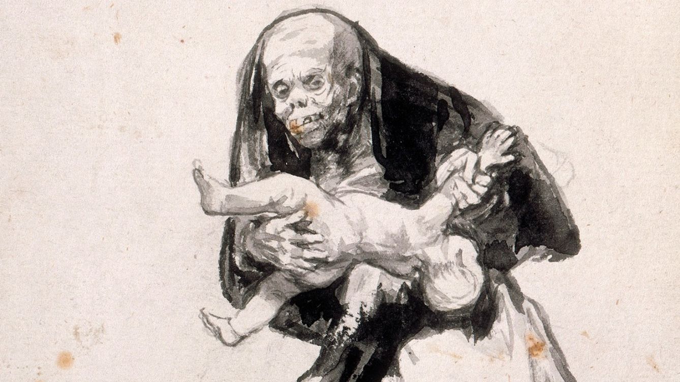 Foto: 'Mujer mala', de Francisco de Goya,  c1819- 23 (Courtauld Gallery, Londres)
