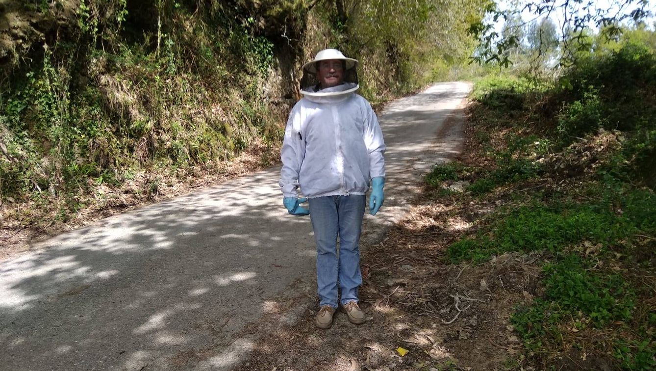 Tucho (62 años), carnicero jubilado y apicultor.